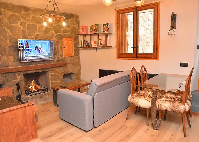 Apartamento Rústico-moderno 4 plazas Accesible-Adaptado Pobla de Lillet